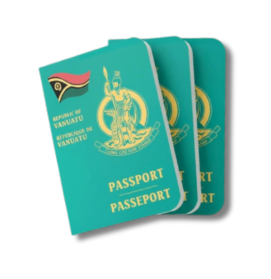 Vanuatu passport cover